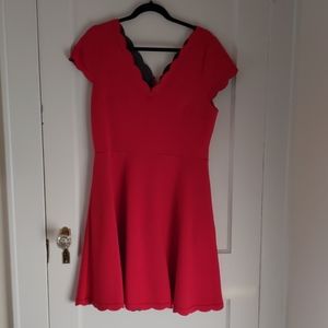 Betsy Johnson Fit & Flare Knot Dress